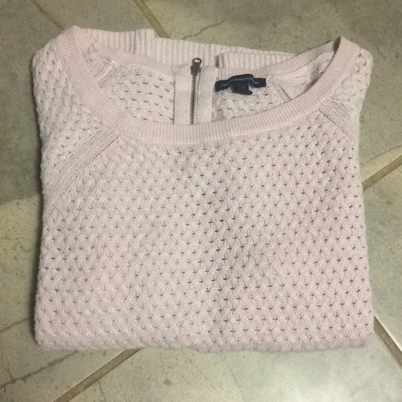 American Eagle Outfitters Sweaters - American Eagle Pink Sweater with Zipper
